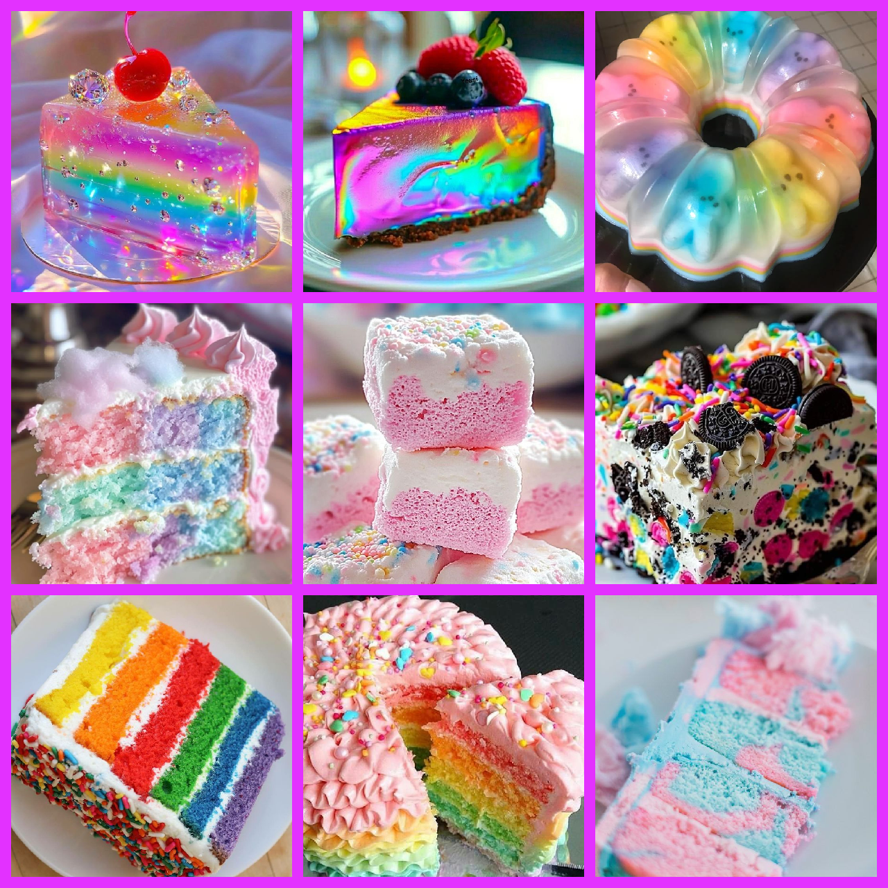 Rainbow cake